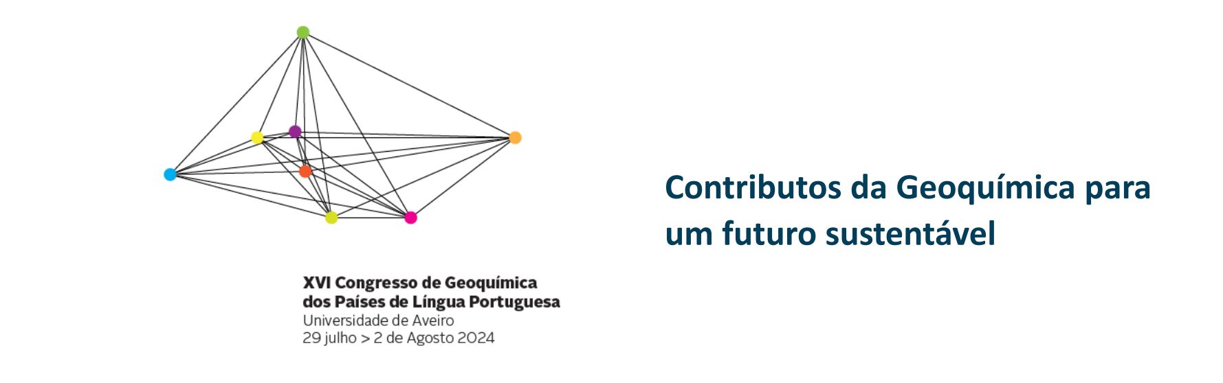 XVI Congresso de Geoquímica dos Países de Língua Portuguesa xvicgplp