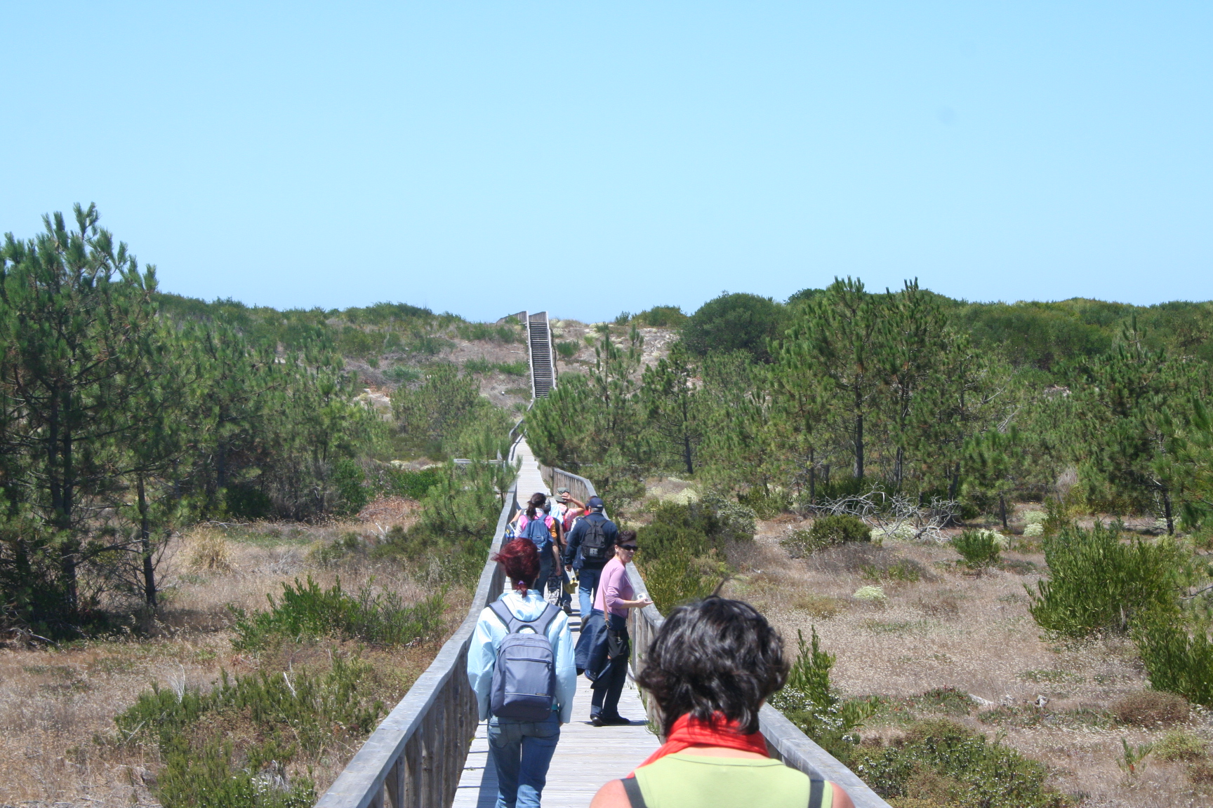 Caminhar na reserva